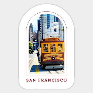 SAN FRANCISCO, CALIFORNIA Sticker